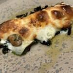 新橋 るのや - 牡蠣とほうれん草のチーズ焼き
