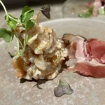 新橋 るのや - いぶりがっこポテトサラダ