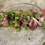 新橋 るのや - 鰤のカルパッチョ
