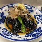 駅前酒場 - ナスの揚げ浸し　450円