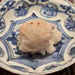 神楽坂 石かわ - 焼き白子、餅米、