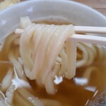 手打ちうどん 朝木 - まずは〜そのままズズズズズ