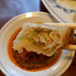 ポパイ ラーメンレストラン - この餃子〜好きだぁ