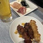 串焼き黄金鶏 - 料理写真: