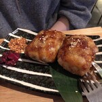 鉄板酒場 食炒音 - 肉巻きおにぎり