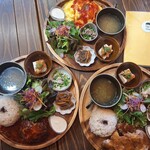 츠츠유 오노미치 카페 - 週替わりランチ