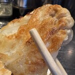 支那ソバ 小むろ - 焼きワンタンアップ