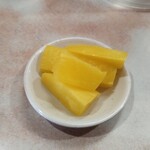 神戸ラーメン 第一旭 - たくあん