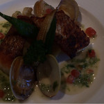 ブラン・ピエール - 真鯛のポワレ　バターのソース。