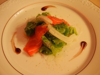 ブルートズ・カフェ - 魚介のマリネ