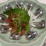 熊襲亭 - 『きびなごの刺身』