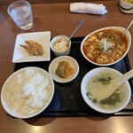 中国家庭料理　菜華 - 四川麻婆豆腐ランチ