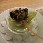 麹町ビストロ 階段の途中 - 牡蠣の燻製