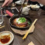 亜紗 本店 - つくねの温玉のせ