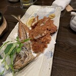 亜紗 本店 - アジフライ