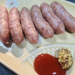 焼肉・円盤餃子　ひたち - ウインナー