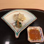 山玄茶 - 近江牛ミスジ天ぷら