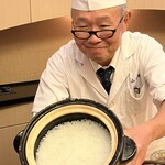 山玄茶 - 美味しいご飯が炊けました♥️