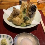 蕎麦 たかま - 天麩羅です◎