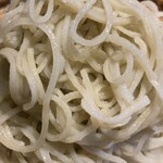 蕎麦 たかま - かなり細い麺！角も立ち喉越しも良い◎