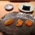 すし家 - Ｈ26.6 ウニ 食べ比べ