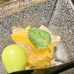 銀座焼とり 京丹波 - シャインマスカット♪