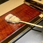 銀座焼とり 京丹波 - ササミ　ふわふわ〜