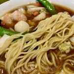 丸源ラーメン - 中細の中華麺