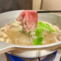 しゃぶしゃぶ　すき鍋　おもき 銀座店 - 