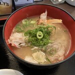 うまいもん酒場日向 - あら汁