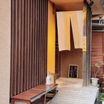 手打ち蕎麦 三乗 - 外観 / 入口