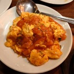 王府井 酒家 - トマトと玉子の炒め