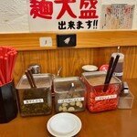 麺屋 八感 - 卓上