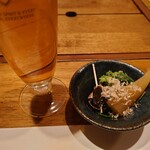 旬彩美酒 あじさい - 生ビールとお通し