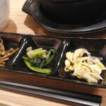 牛角焼肉食堂  - セットの3種ナムル