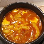 牛角焼肉食堂  - 石鍋豆富チゲ　