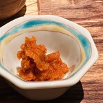 手打ち蕎麦 三乗 - 粒雲丹