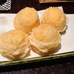 手打ち蕎麦 三乗 - 海老真蒸の天麩羅