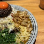 吉田カレー  - 並、甘口、豚小、チーズ、玉ねぎアチャール、年越しぶたじるソバチーズ入り