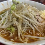 ラーメン二郎 - らーめんミニ800円　SK半分50円　  ニンニク少し