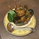 トマト - シーフードカレー
