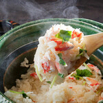 梅田 なだ万茶寮 - 料理写真:季節の釜炊きご飯です