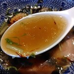 麺家 たけ田 - スープの感じ