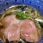 麺家 たけ田 - つけ汁アップ