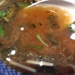 麺家 たけ田 - スープの感じ
