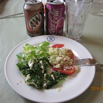 ポレポレジャンボリー  - ランチのオードブル風サラダ