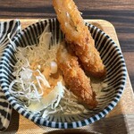 肉豆冨とレモンサワー 大衆食堂 安べゑ - 【2025.1.20(月)】豊洲鮮魚の刺身定食（並盛・ワラサ）988円→888円の揚げ物