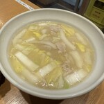 とんかつ 美濃屋 - 豚汁