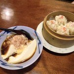 Gurumekan Daikatsu - おぼろ豆腐と焼売