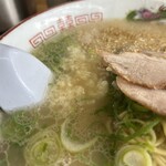 江ちゃんラーメン - スープのアップ